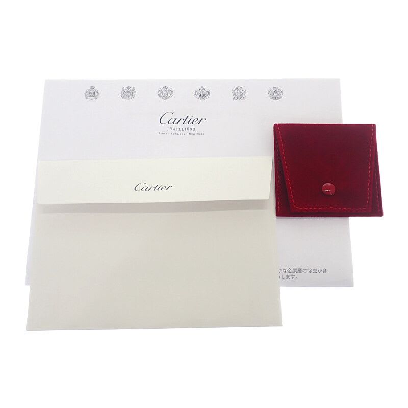 Cartier Trinity Earrings 18K Yellow Gold Diamond Ladies Classic