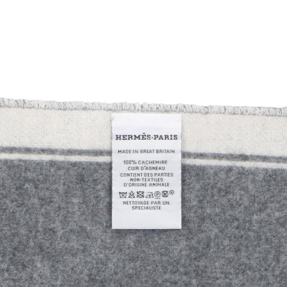 Hermes Kazak Bit Design Cashmere Muffler Men's