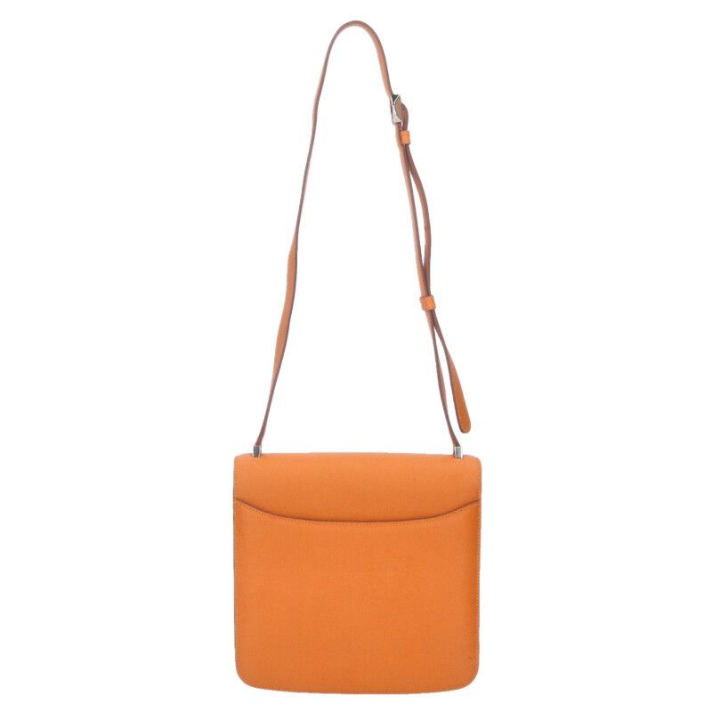Hermes 2002 C Stamp Svhardware Vaux Swift Leather Shoulder Bag Ladies