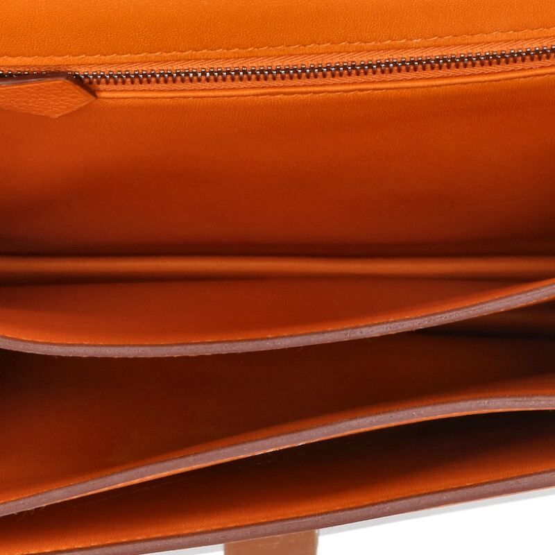 Hermes 2002 C Stamp Svhardware Vaux Swift Leather Shoulder Bag Ladies