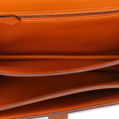 Hermes 2002 C Stamp Svhardware Vaux Swift Leather Shoulder Bag Ladies