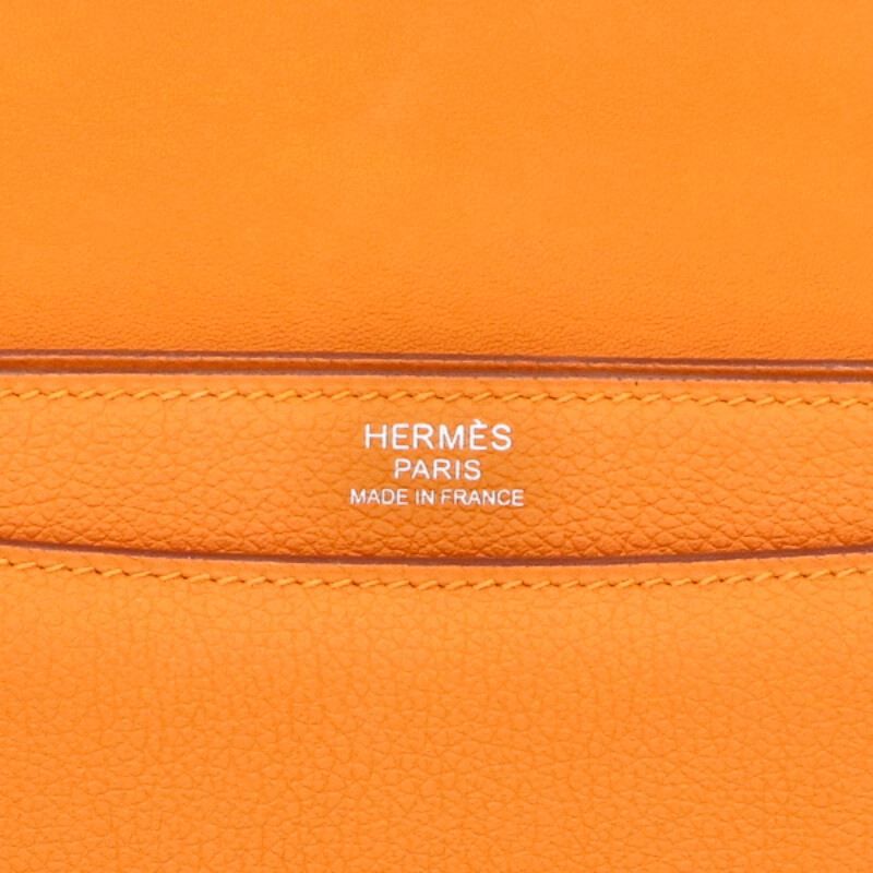 Hermes 2002 C Stamp Svhardware Vaux Swift Leather Shoulder Bag Ladies