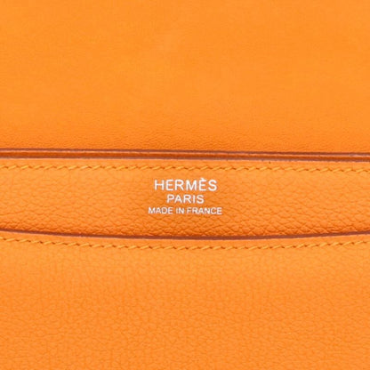 Hermes 2002 C Stamp Svhardware Vaux Swift Leather Shoulder Bag Ladies