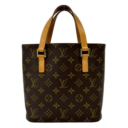 Louis Vuitton Vintage Vavin Monogram Leather Handbag Mini Tote Bag Brown 190-7