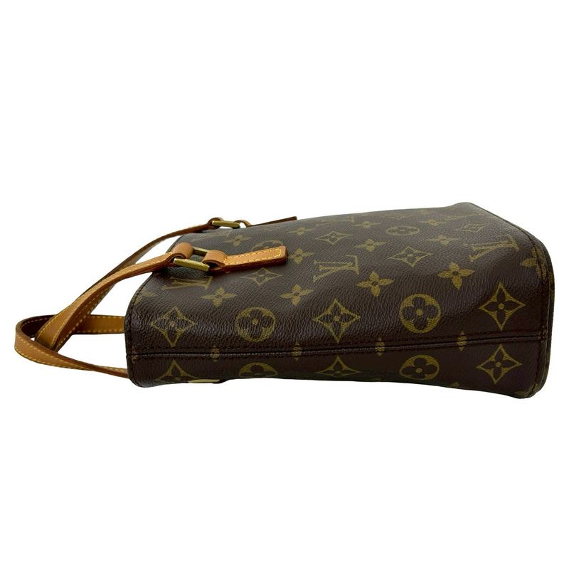 Louis Vuitton Vintage Vavin Monogram Leather Handbag Mini Tote Bag Brown 190-7