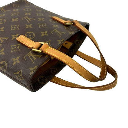 Louis Vuitton Vintage Vavin Monogram Leather Handbag Mini Tote Bag Brown 190-7