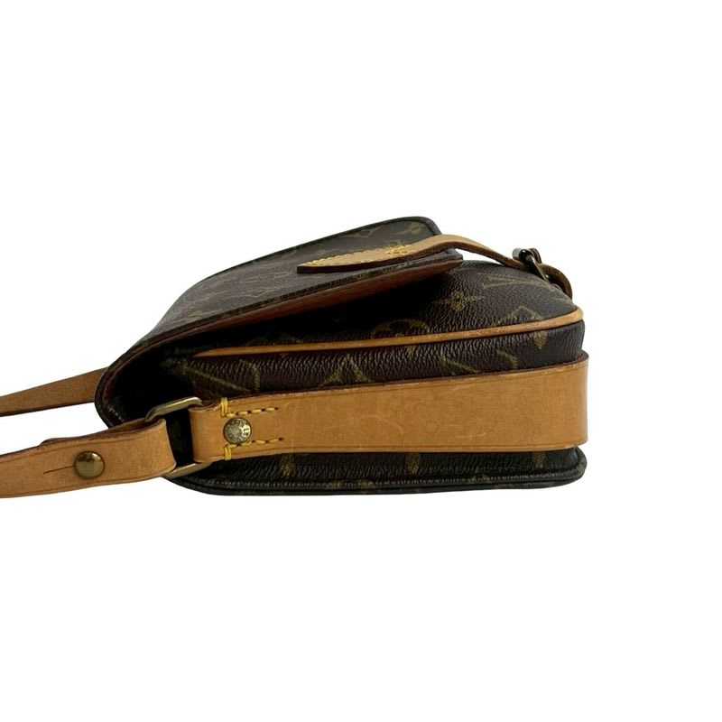 Louis Vuitton Mini Cartesiere Monogram Leather Shoulder Bag