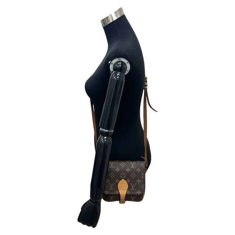 Louis Vuitton Mini Cartesiere Monogram Leather Shoulder Bag
