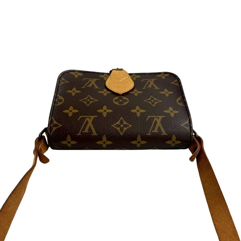 Louis Vuitton Mini Cartesiere Monogram Leather Shoulder Bag