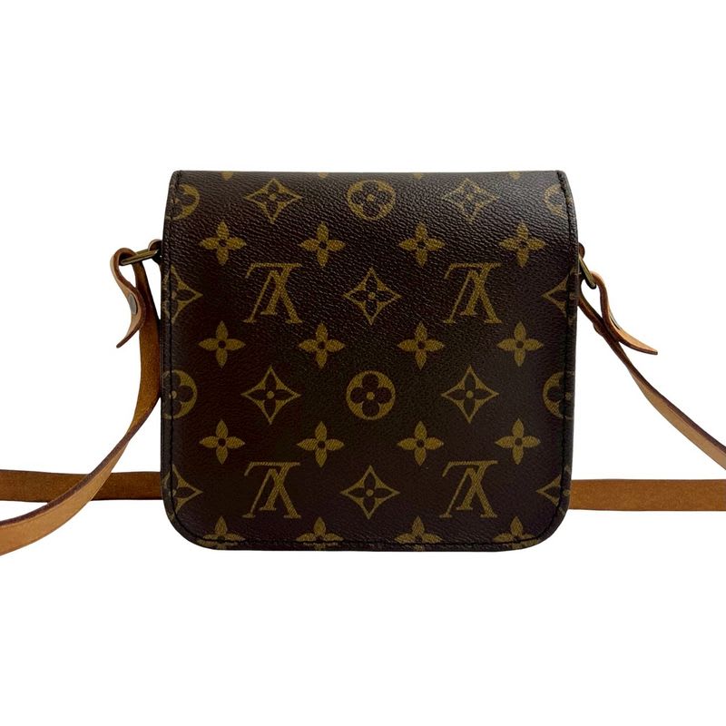 Louis Vuitton Mini Cartesiere Monogram Leather Shoulder Bag