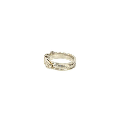Hermes Suntulle Silver 925 Ring No 9 Accessory Jewelry 92783