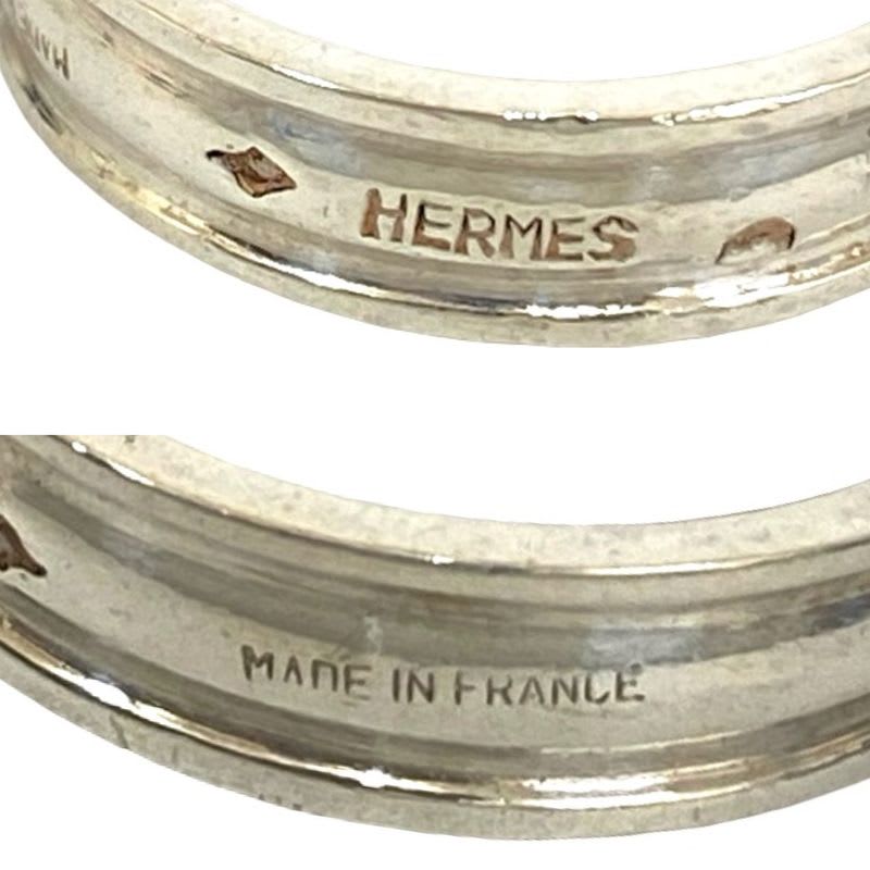 Hermes Suntulle Silver 925 Ring No 9 Accessory Jewelry 92783