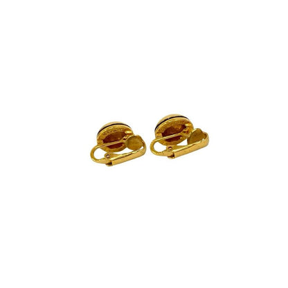 Chanel Coco Mark GP Earrings Ear Cuff Accessories Women's Gold 90668