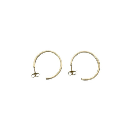 Tiffany & Co 1837 Narrow Hoop Earrings Silver 925 Accessories