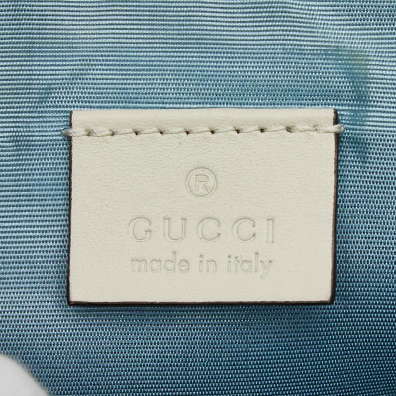 Gucci ×sega Guccy Crossbody Shoulder Bag 511189 White Gold Leather Women's Gucci