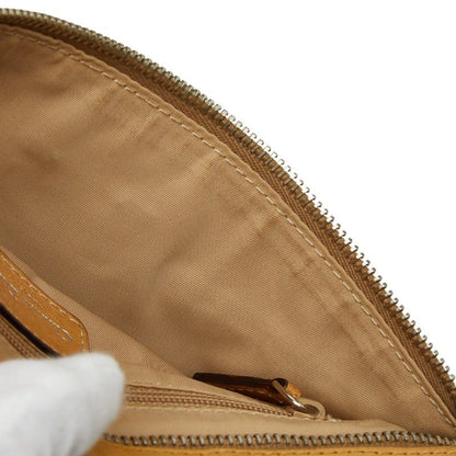 Dior Trotter Crossbody Shoulder Bag Beige Canvas Leather Women's Dior