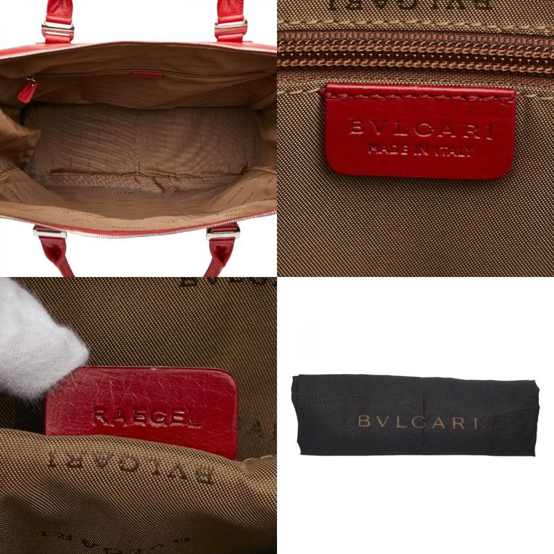 Bvlgari Red Leather Women's Bvlgari