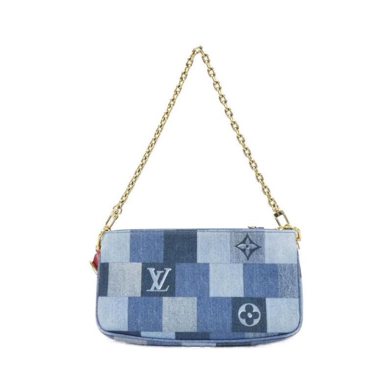 Louis Vuitton Denim Monogram Multi Pochette Accessory M44990 Shoulder Bag