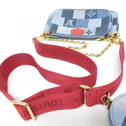 Louis Vuitton Denim Monogram Multi Pochette Accessory M44990 Shoulder Bag