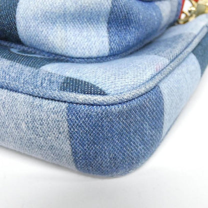 Louis Vuitton Denim Monogram Multi Pochette Accessory Shoulder Bag