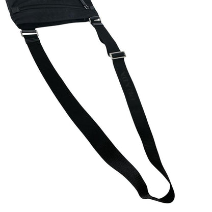 Prada Crossbody Body Bag Triangle Logo Shoulder Black