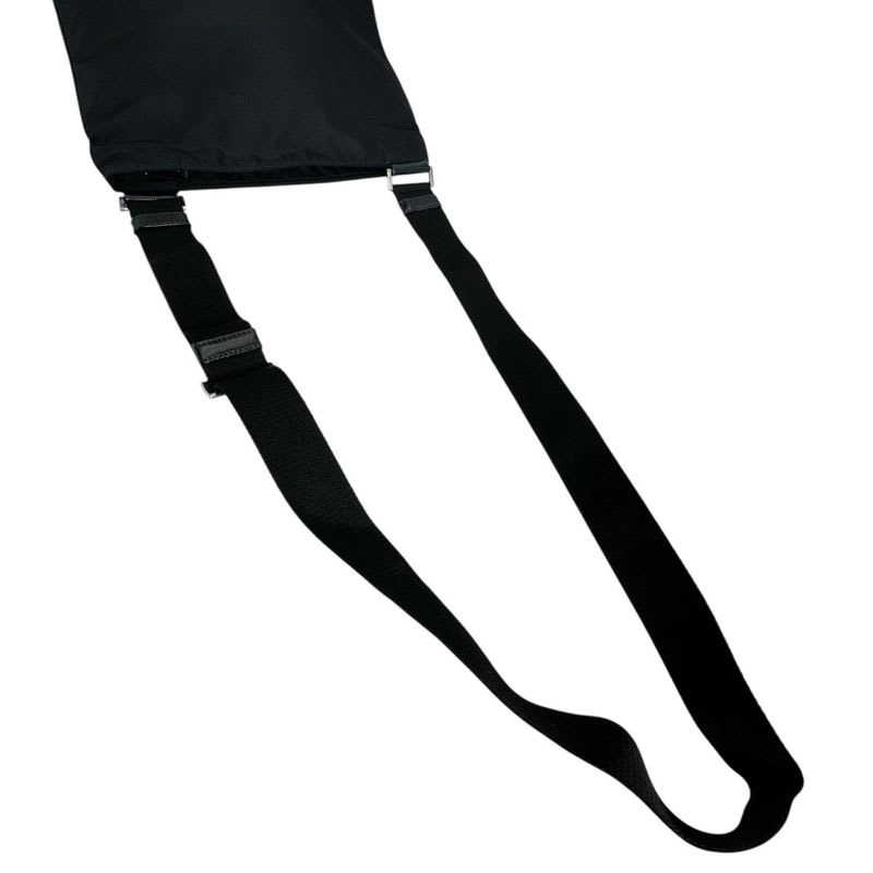 Prada Crossbody Body Bag Triangle Logo Shoulder Black