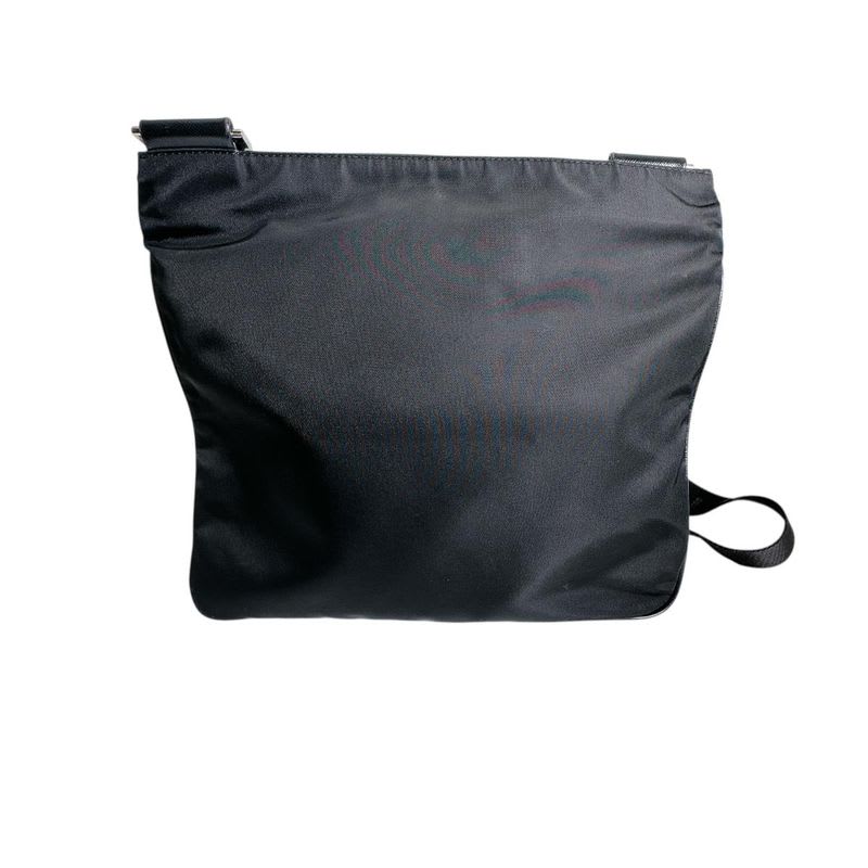 Prada Crossbody Body Bag Triangle Logo Shoulder Black