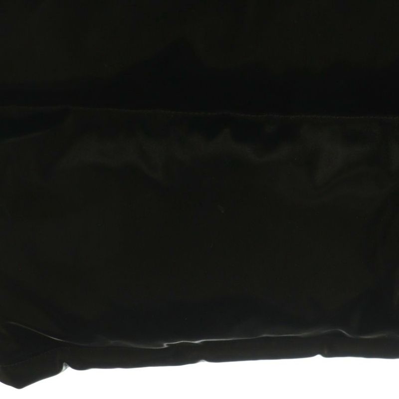 Saint Laurent Paris 671966 Down Jacket Outer Zip Up Snap Button 54 Black NR -