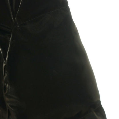 Saint Laurent Paris 671966 Down Jacket Outer Zip Up Snap Button 54 Black NR -