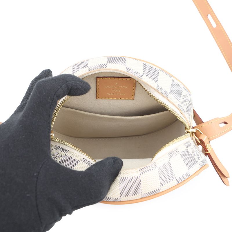 Louis Vuitton Shoulder Bag Damier Azur Boite Chapeau Superple PM