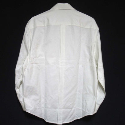 24SS Gucci GG Logo Embroidery BD Long Sleeve Oxford Shirt 742711 Size 46 170
