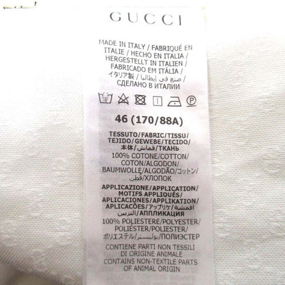 24SS Gucci GG Logo Embroidery BD Long Sleeve Oxford Shirt 742711 Size 46 170
