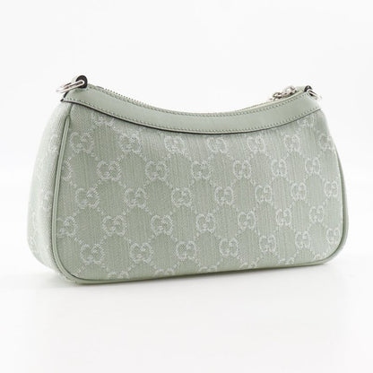 Gucci Offdia 3-Way GG Canvas Pale Green Women's Shoulder Bag