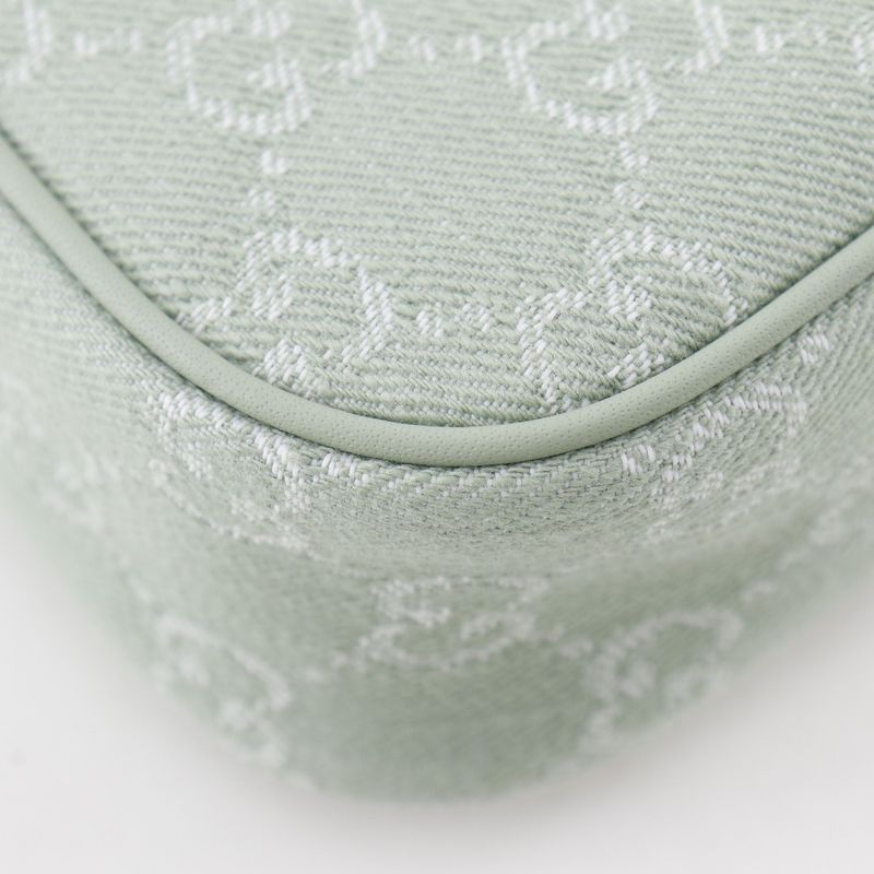 Gucci Offdia 3-Way GG Canvas Pale Green Women's Shoulder Bag