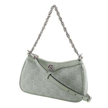 Gucci Offdia 3-Way GG Canvas Pale Green Women's Shoulder Bag