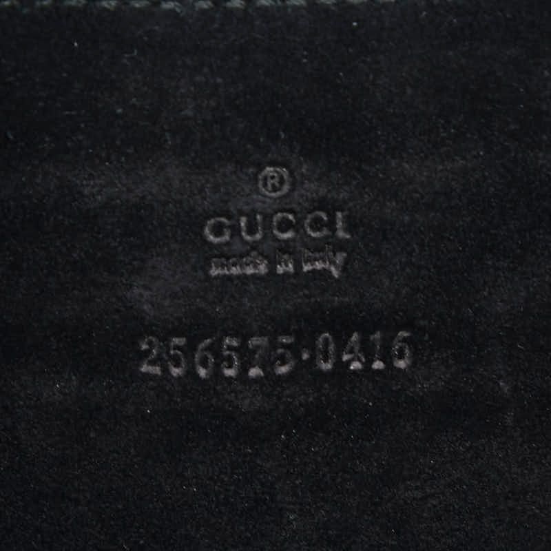 Guccissima Mobile Case Mustard Ipad Case 256575 Black Leather Women's Gucci