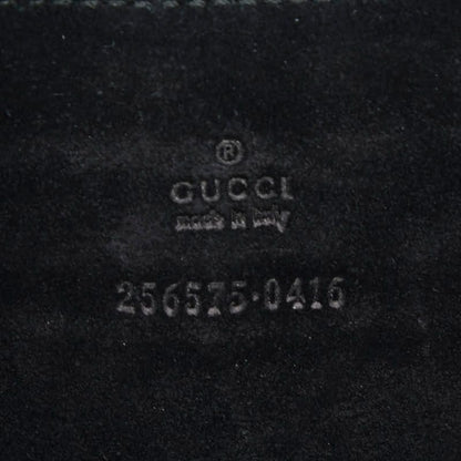 Guccissima Mobile Case Mustard Ipad Case 256575 Black Leather Women's Gucci