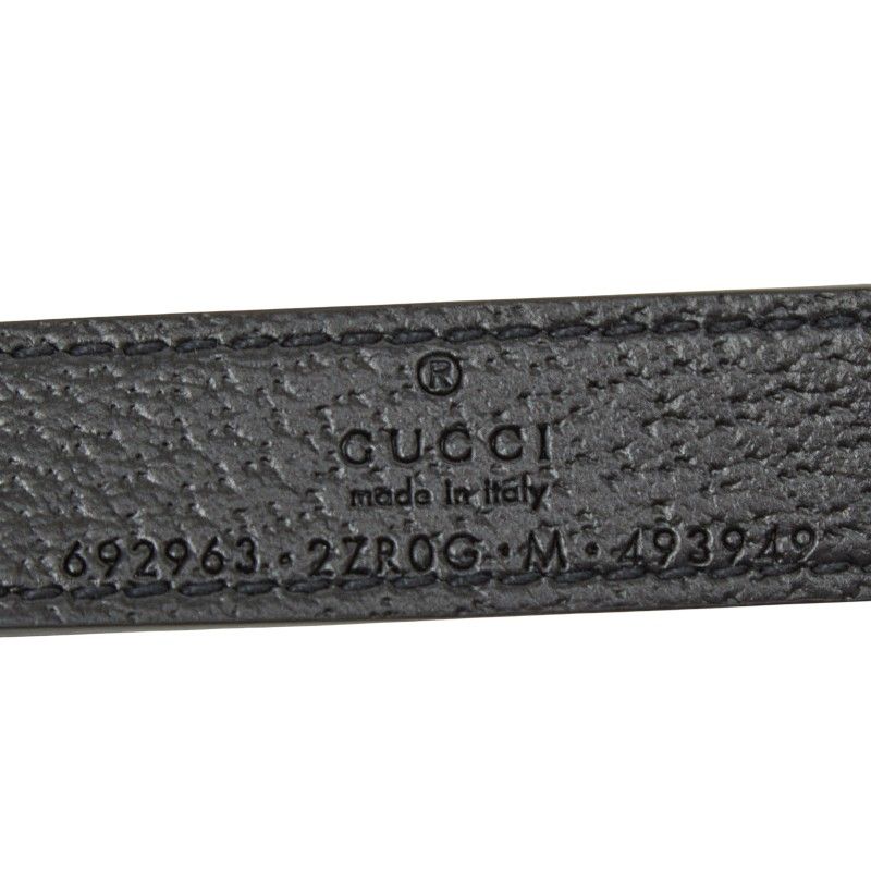 Gucci Interlocking G Pet Dog Harness Size M 692963 Black Leather Women's Gucci