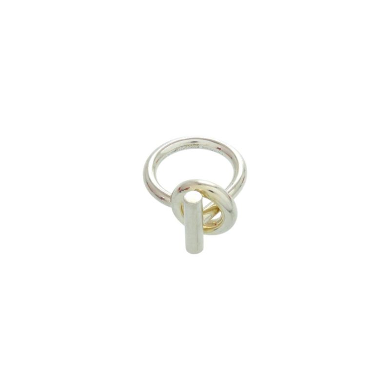 Hermes Echape Size 54 Silver 925 Silver Ring 1257 Hermes