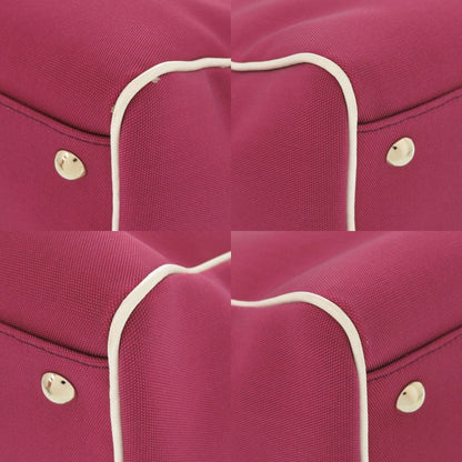 Gucci Canvas Wine Red Tote Bag 0689