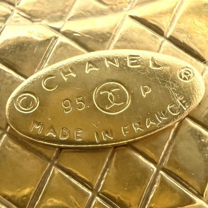 Chanel Necklace Women's Coco Mark Matelasse Motif Accessories- Bag Pendant