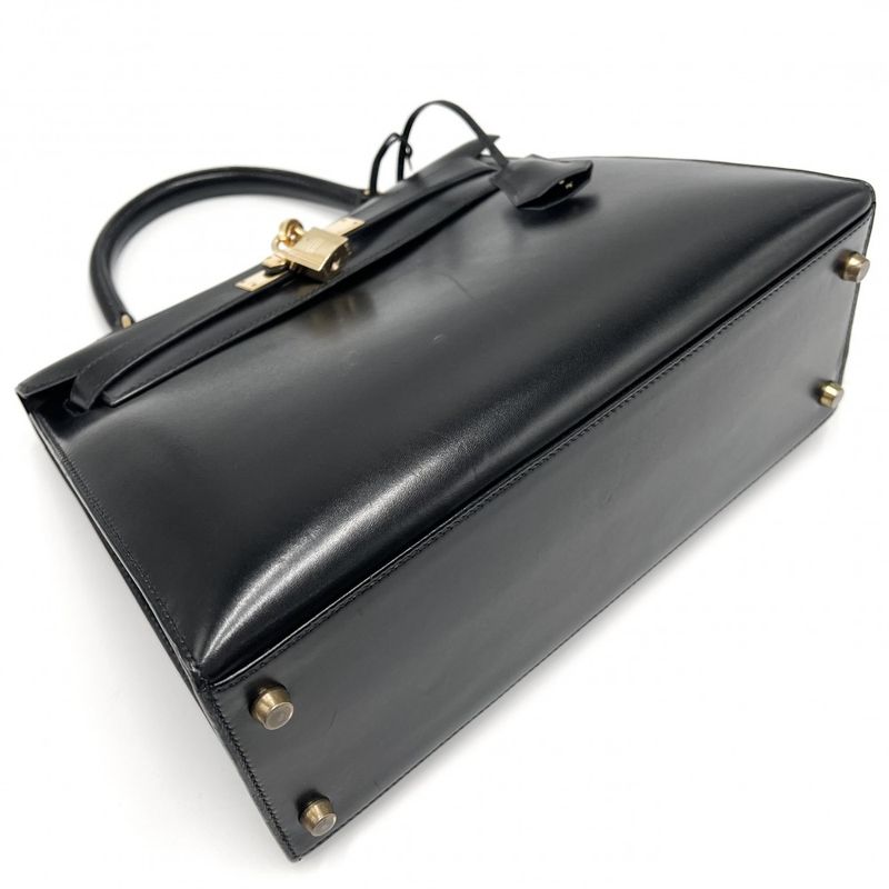 Hermes 2WAY Women's Kelly 28 Outside Sewing Handbag Shoulder Bag Hermes 〇U