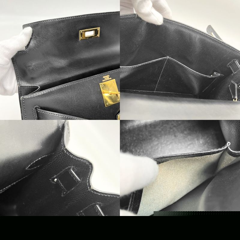 Hermes 2WAY Women's Kelly 28 Outside Sewing Handbag Shoulder Bag Hermes 〇U
