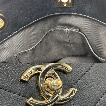Chanel 2WAY Women's Chevron V Stitch Chain Shoulder Bag Handbag Coco Mark