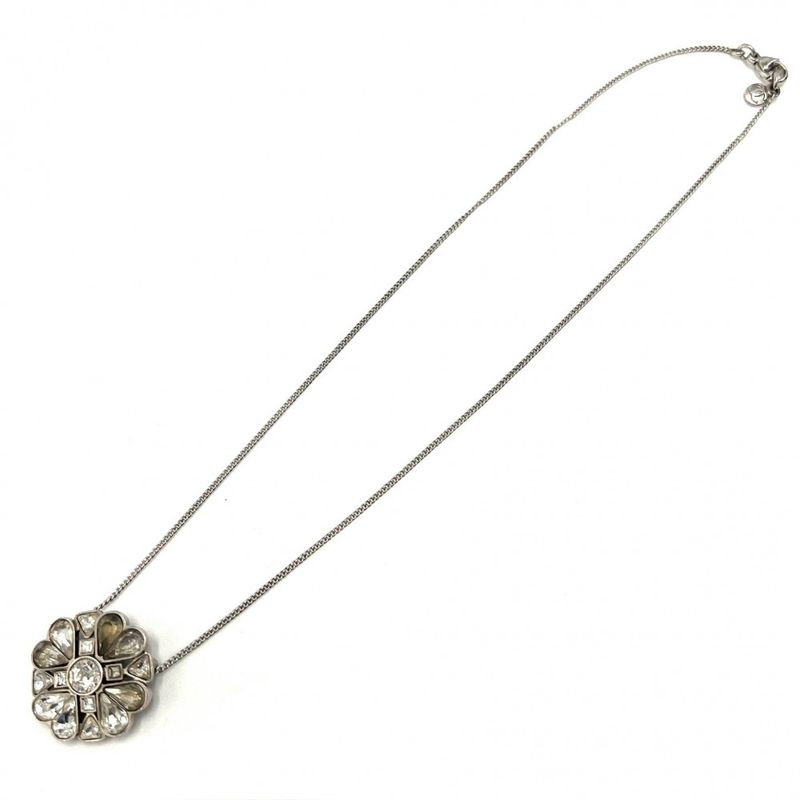 Chanel Necklace Women's Chain Coco Mark Accessories - Clover - Chanel Rhinestone