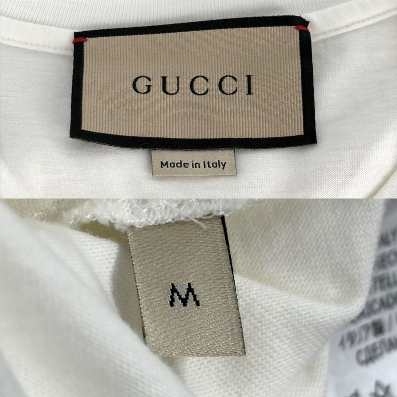 Gucci Short Sleeve T-shirt Men's Strawberry Logo Print Crew Neck T-shirt Tops