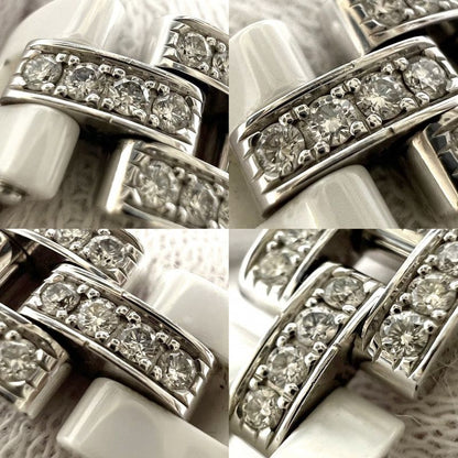 Cartier Bangle Unisex Maillon Panthère Jewelry Accessories - Au750 18K WG Men's