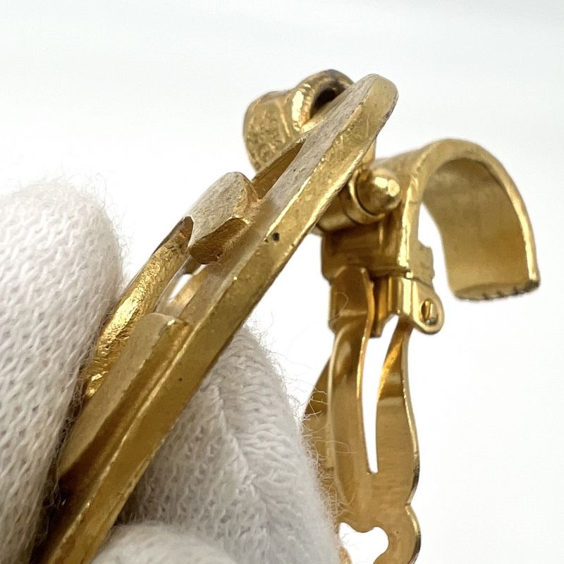 Chanel Earring Ladies Vintage Accessories - Coco Mark Coco Heart Chanel GP 95P
