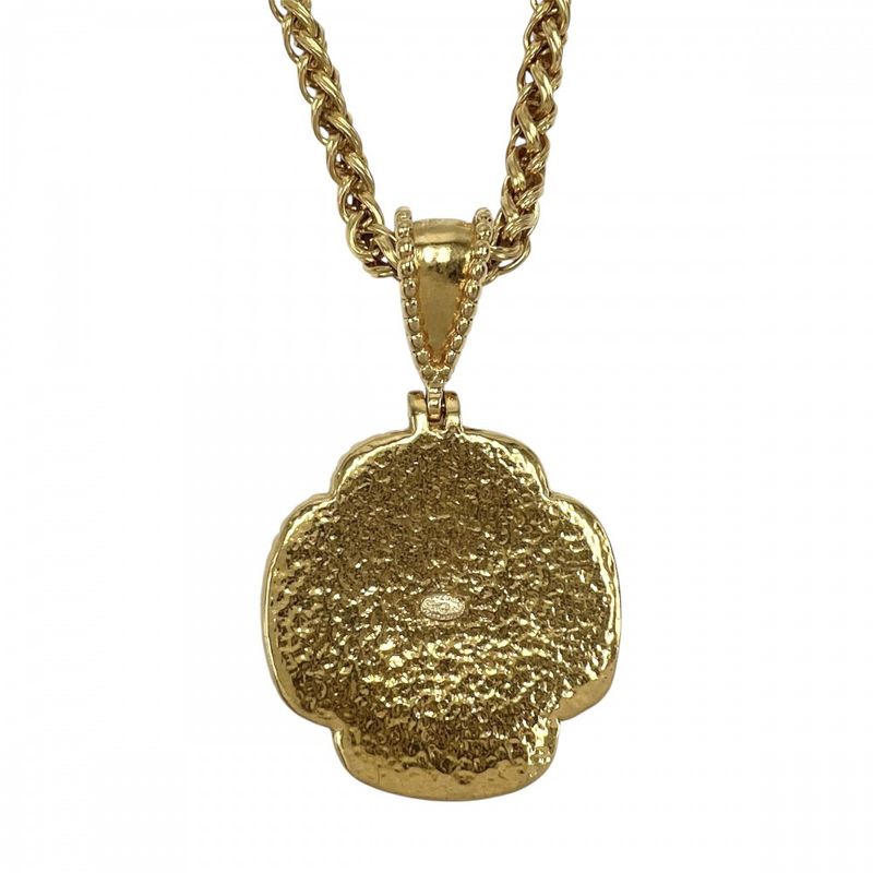 Chanel Necklace Women's Coco Mark Chain Vintage Accessories - Chanel GP 96A