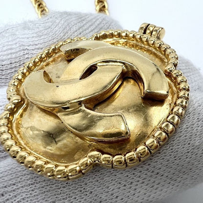 Chanel Necklace Women's Coco Mark Chain Vintage Accessories - Chanel GP 96A